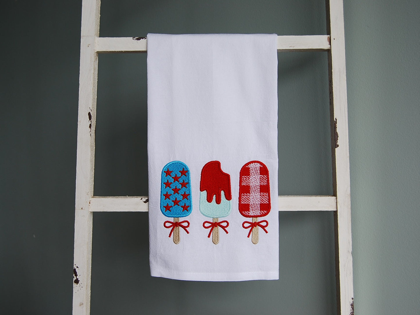 Summer Popsicle Tea Towel