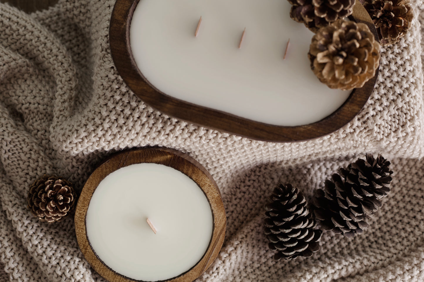 Medium Dough Bowl Candle