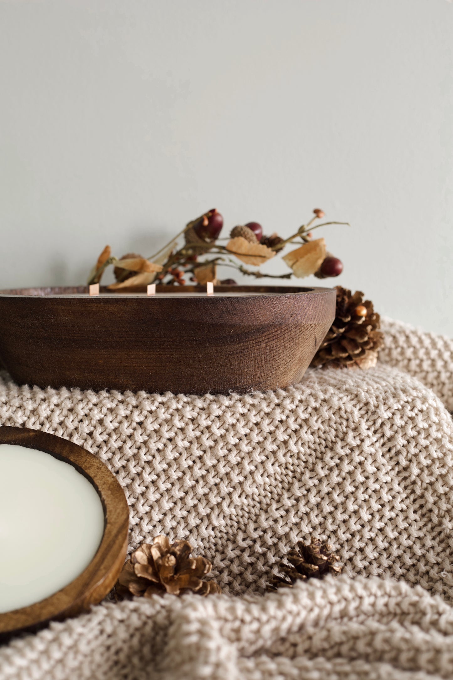 Medium Dough Bowl Candle