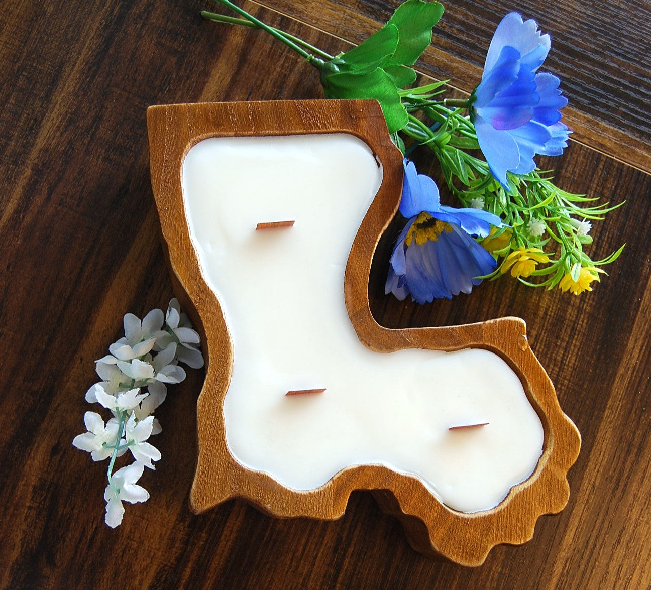 Spring Louisiana Dough Bowl Candle