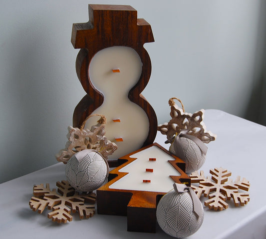 Seasonal Dough Bowl Candle