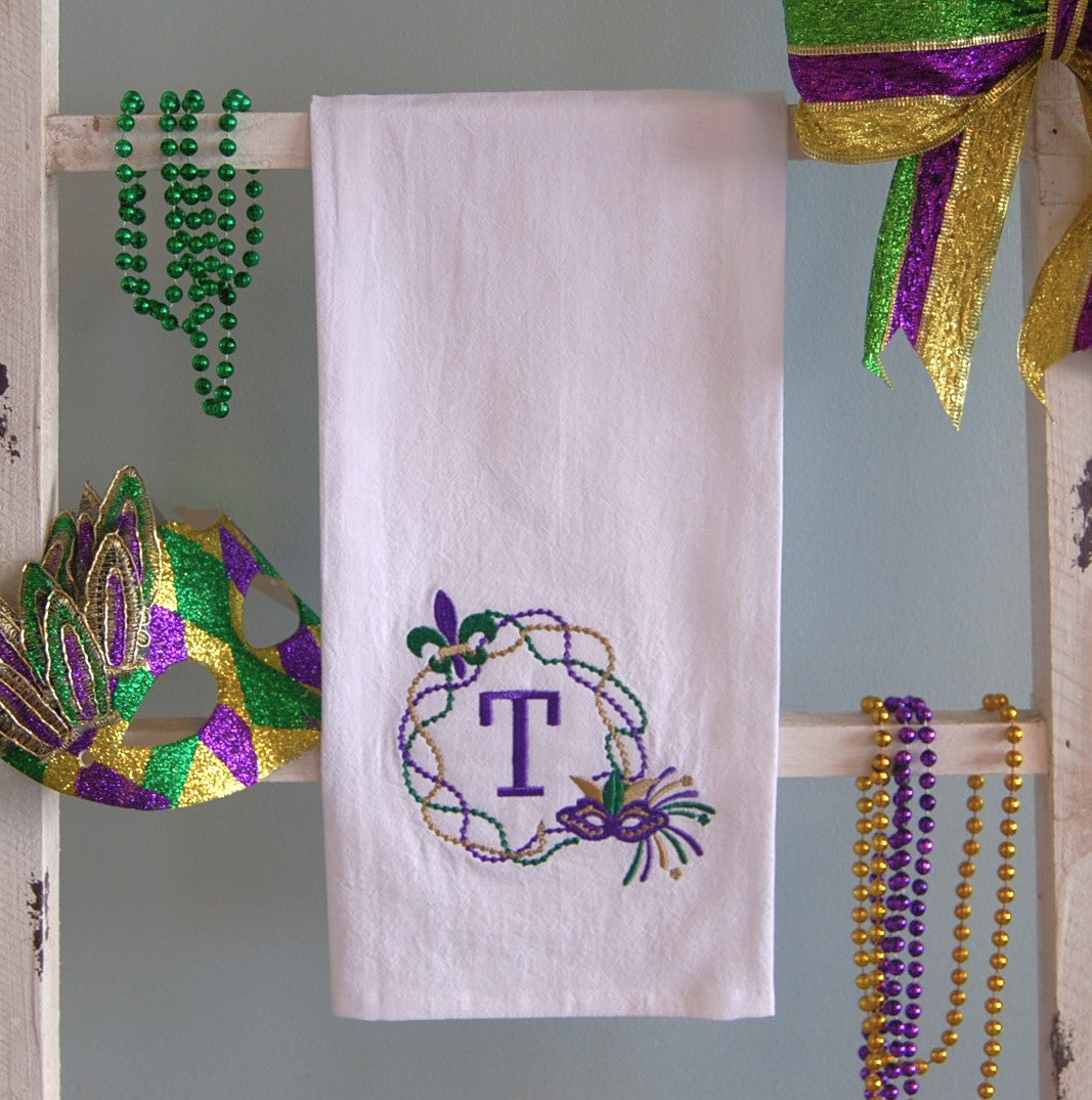 Mardi Gras Monogram