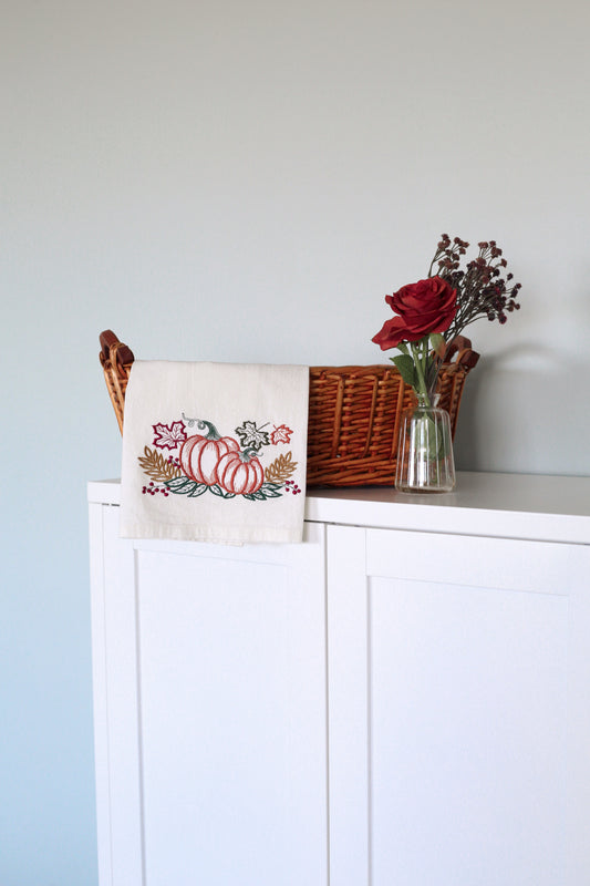 Pumpkin Tea Towel