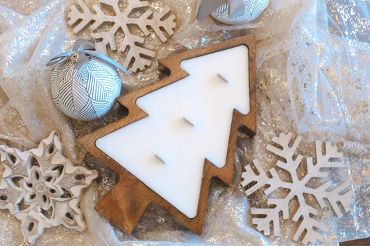 Tree Dough Bowl Candle